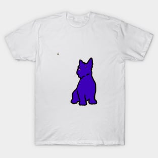 Scottie Dog and fly T-Shirt